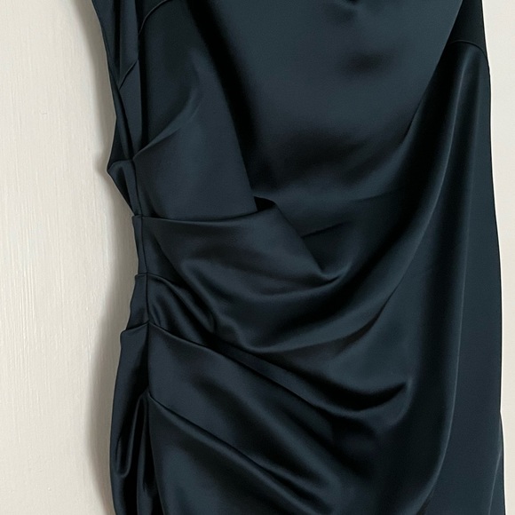 MILLY Ally Off-the-Shoulder Gown in Italian Stretch Satin - Picture 7 of 14